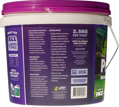 ProPlus Natural Carbon Fertiliser Fibre Mini-Prill 9kg